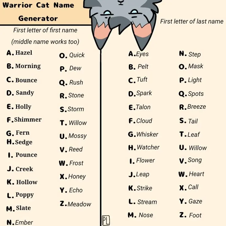cat name generator
