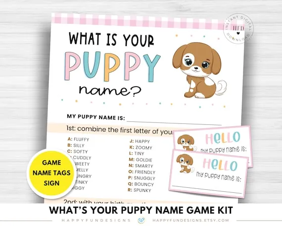 puppy name generator