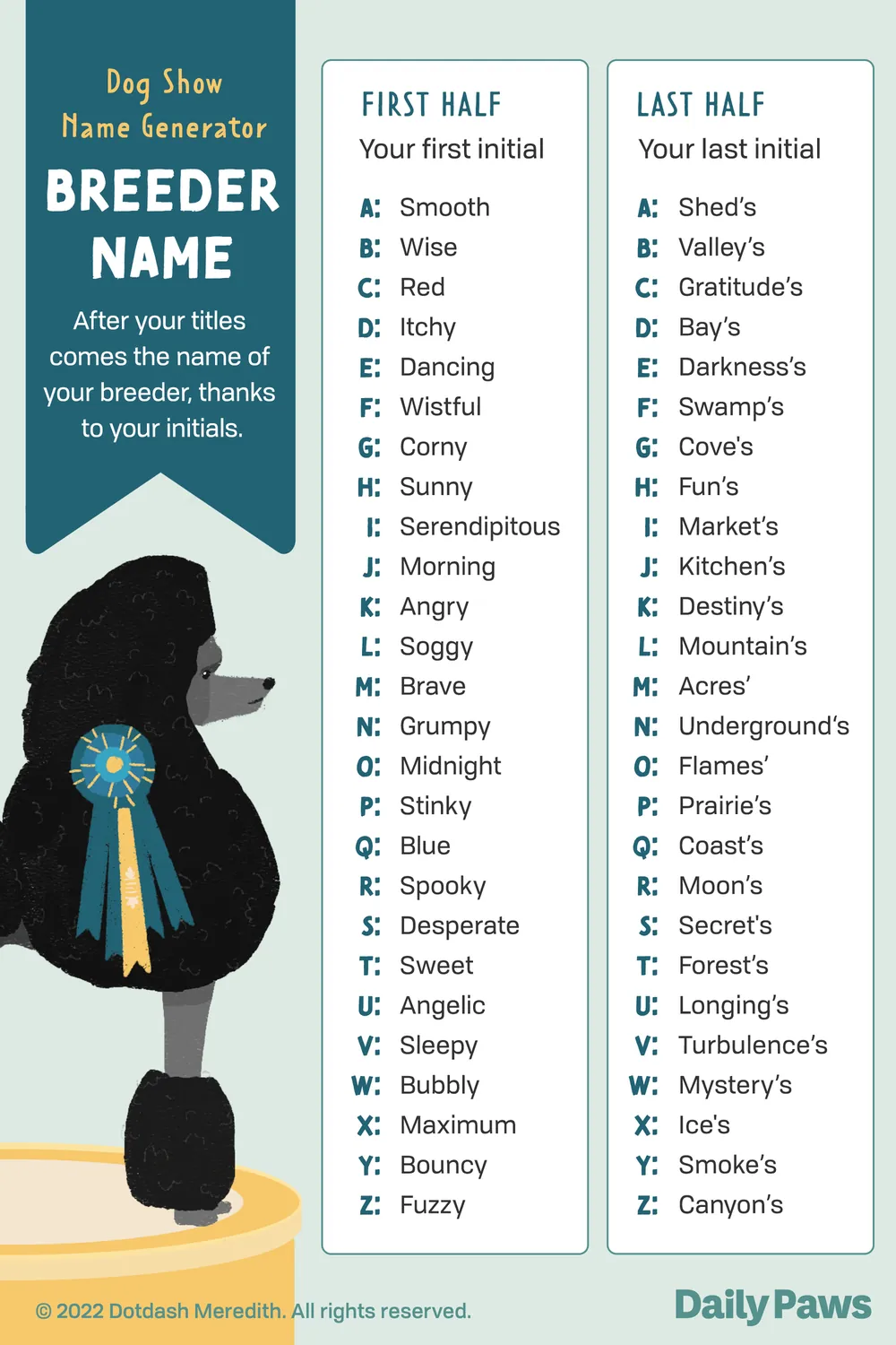 puppy name generator