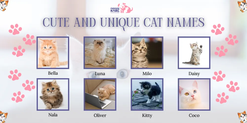 unique cat names
