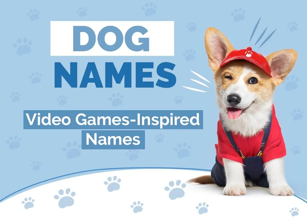 video game dog names