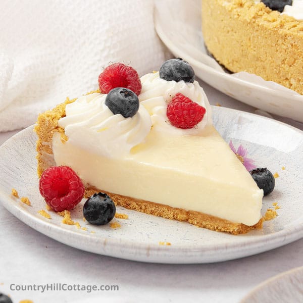 No-Bake Cheesecake Without Heavy Cream – 5‑Ingredient