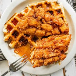 Sunny's Crazy Rich Chicken and Waffles Recipe