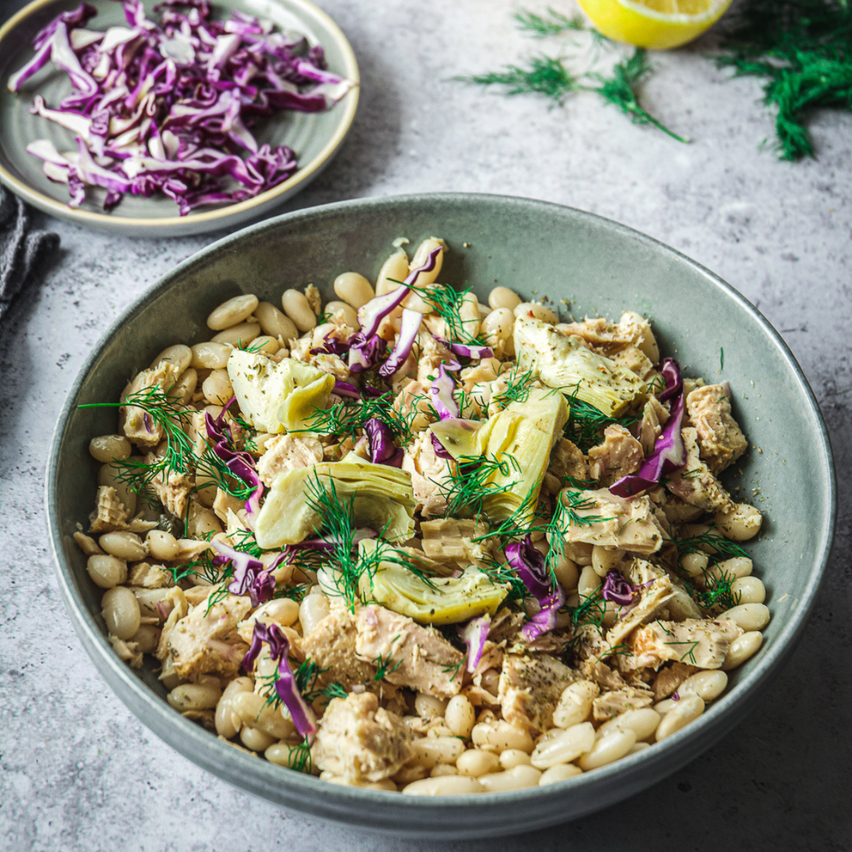 Artichoke & Bean Salad with Tuna Recipe