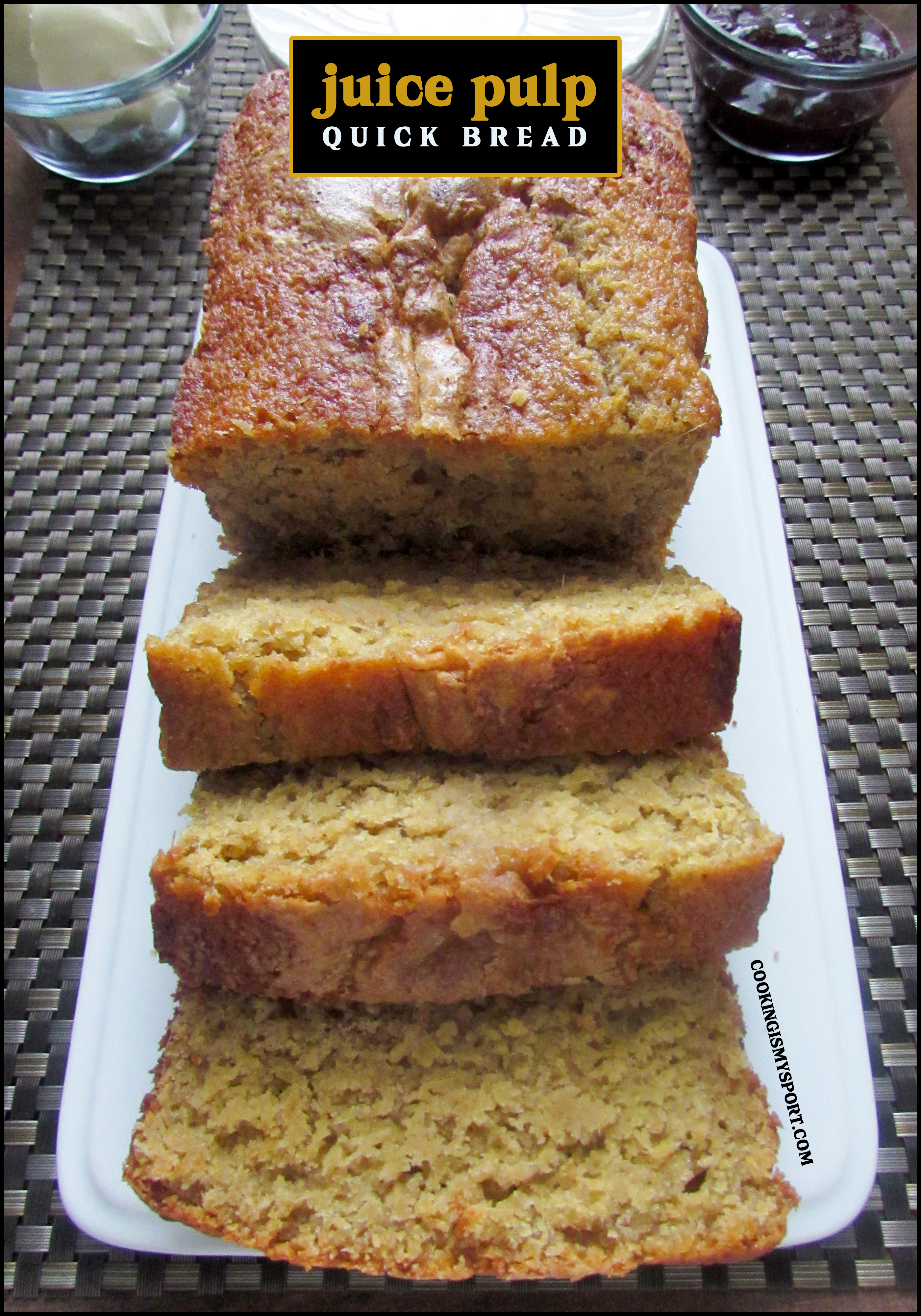 Juice Pulp Quick Bread Recipe
