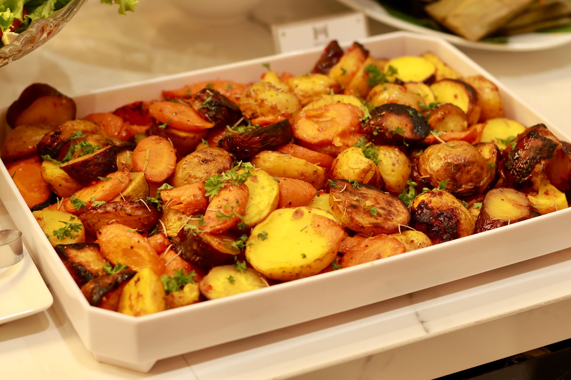 Oven Roasted Potatoes, Carrots and Onions: Easy, Flavor-Packed Dinner