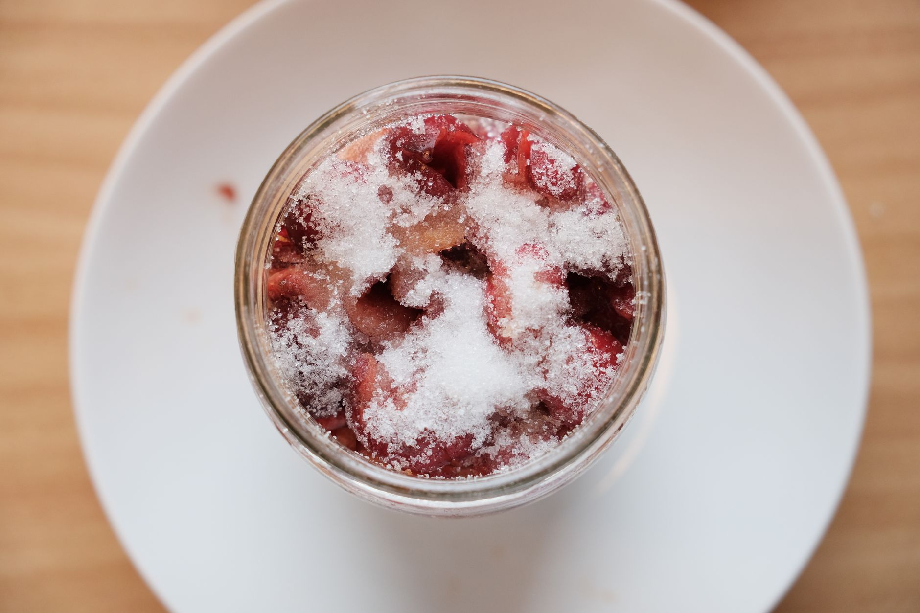 Skillet Cornbread With Strawberry Jam