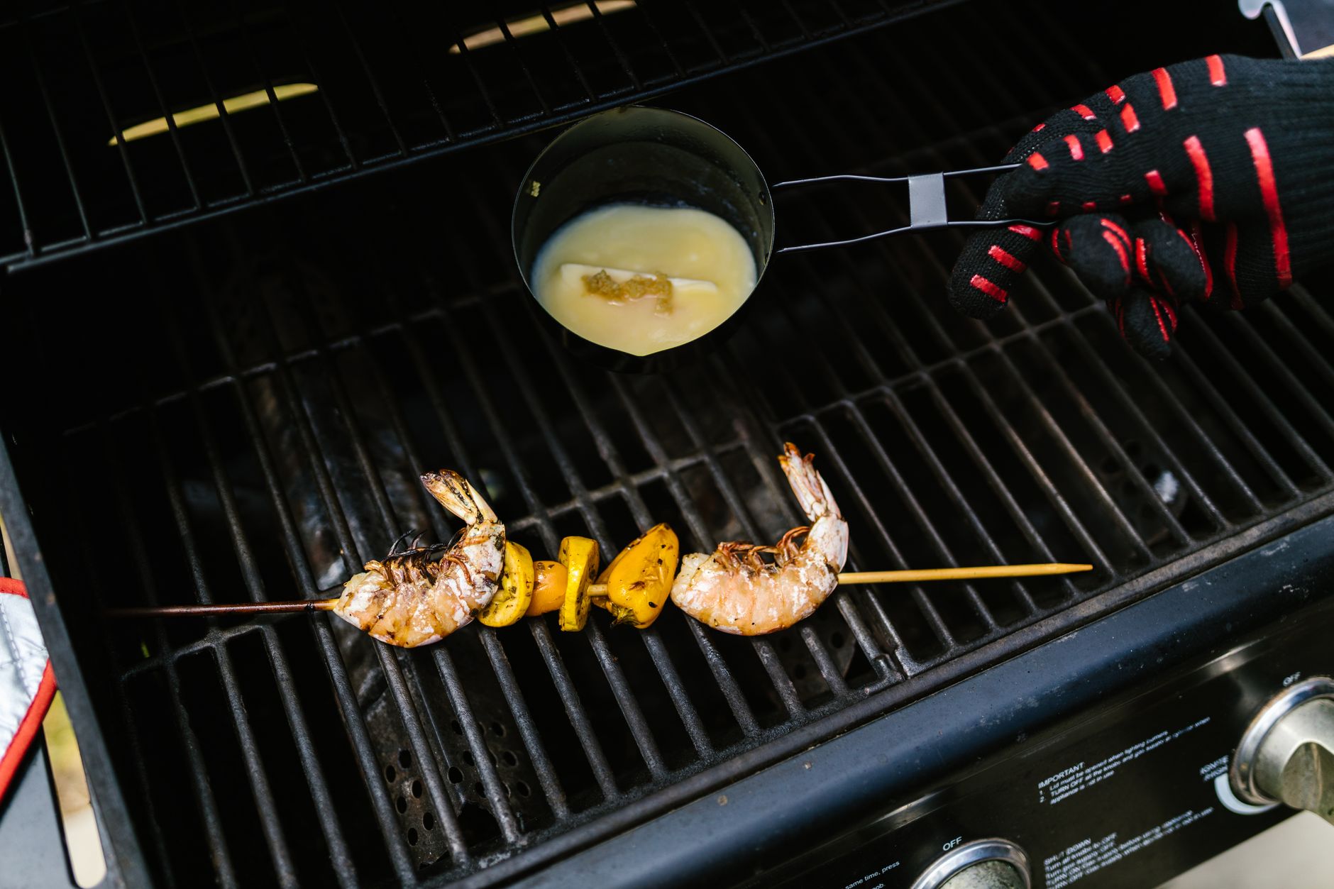 Coconut-Lime Marinated and Grilled Shrimp