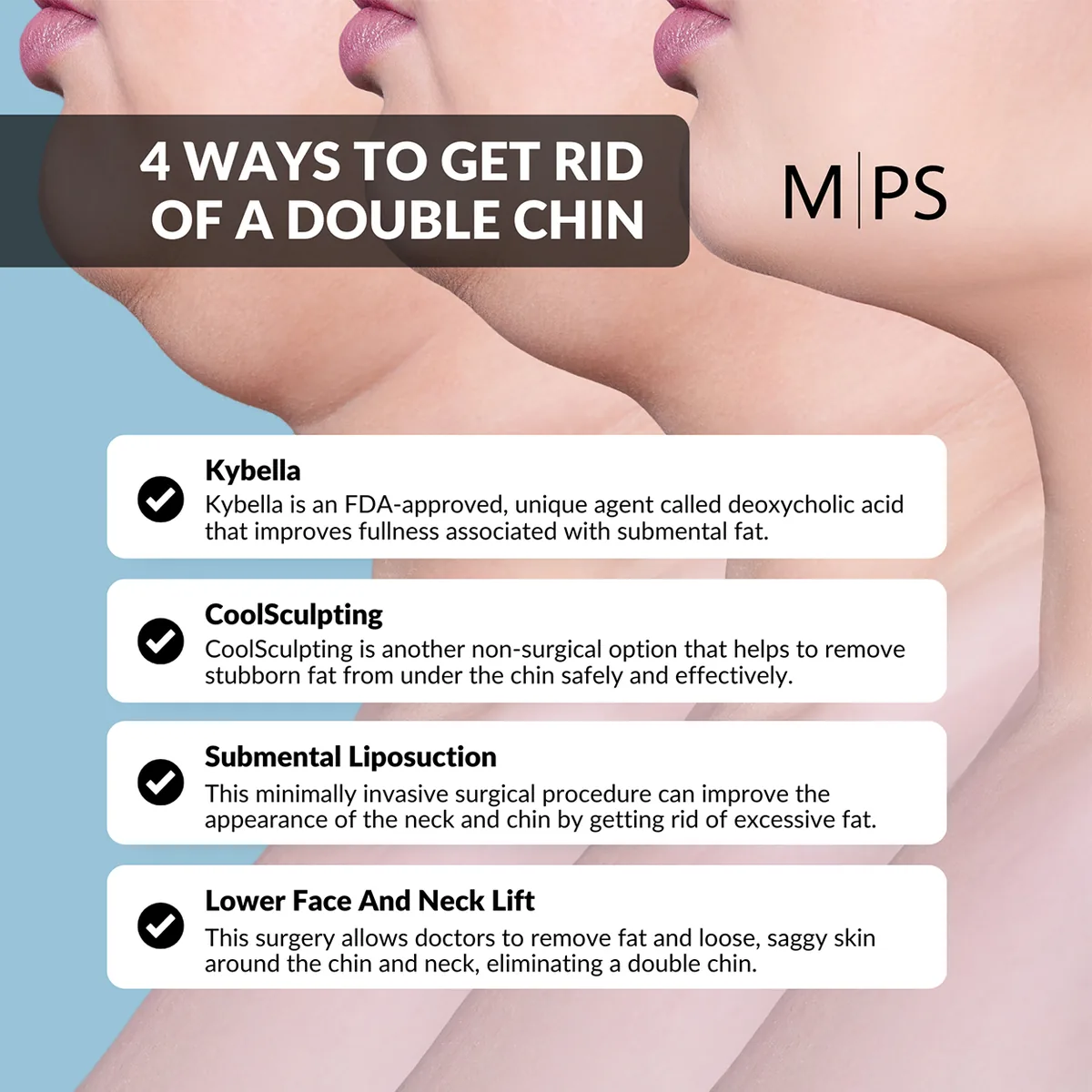 7 Ways to Get Rid of Double Chin and Define Your Jawline